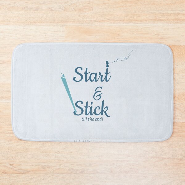 Item preview, Start and Stick till the end designed and sold by Rechronicle.