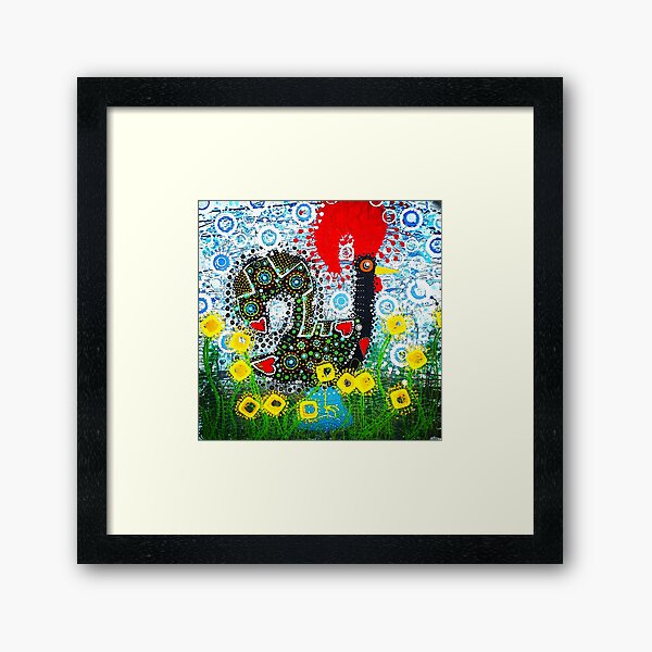Portuguese Rooster 5 Framed Art Print