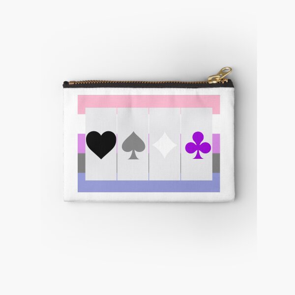 Artikelvorschau, Ace-Symbole auf der Genderfluid-Flagge entworfen und verkauft von Asexual ACES.