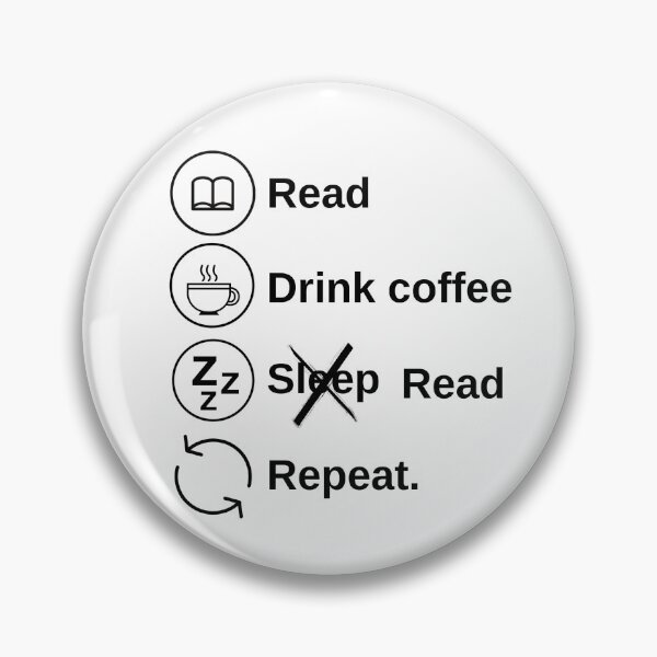 Item preview, For those book lovers (and coffee lovers) out there!  designed and sold by BookberryGarden.