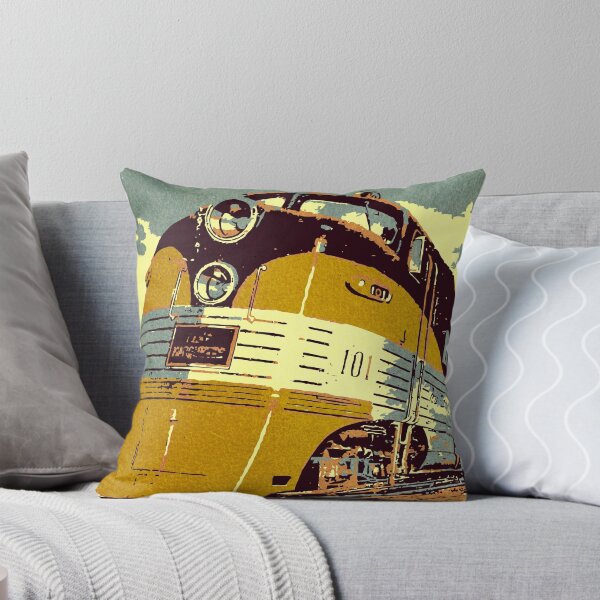Item preview, The streamliner train vintage style oil painting designed and sold by aapshop.