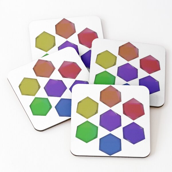 Item preview, Rainbow Icosahedrons Gems designed and sold by Zeeph.
