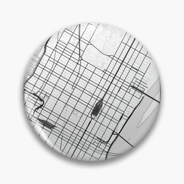 Item preview, Midtown Manhattan Map designed and sold by Tamas Das.