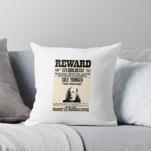 Item preview, Wanted Cole Younger designed and sold by Lawrence Baird.