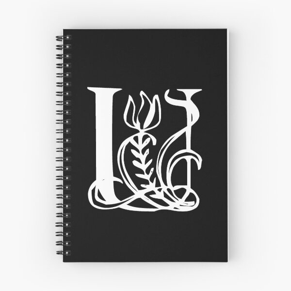 Item preview, Floral letter U designed and sold by DarkArtStudio.