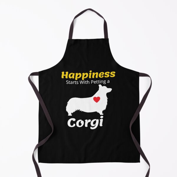 Item preview, Happiness Starts With Petting a Corgi designed and sold by Mesti.