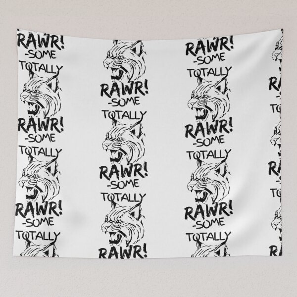 Item preview, Totally Rawrsome Cool Tiger Black Design designed and sold by SweetAndSpice.
