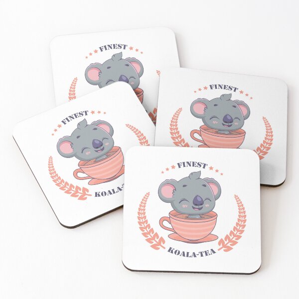 Item preview, Finest koala tea pun designed and sold by GazingNeko.