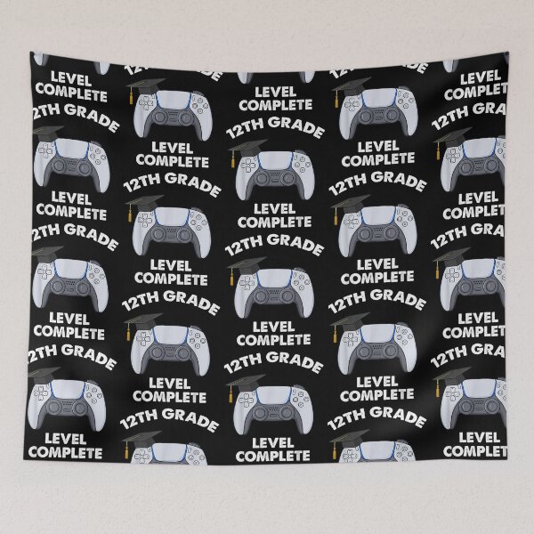 Item preview, 12th Grade Level Complete Graduation Gamer Boys School designed and sold by anniversaryshop.