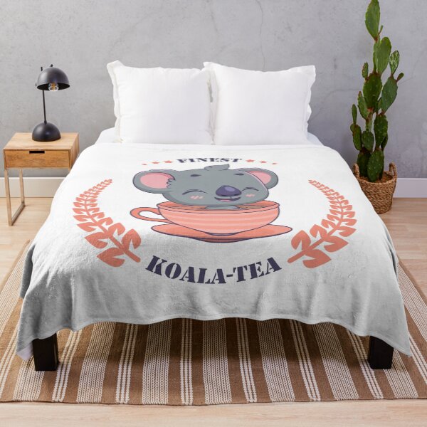 Item preview, Finest koala tea pun designed and sold by GazingNeko.