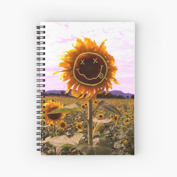Sunflower smile Spiral Notebook