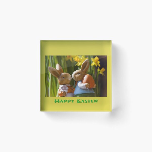 Item preview, Happy Easter Bunny Couple designed and sold by Wyman Brent.