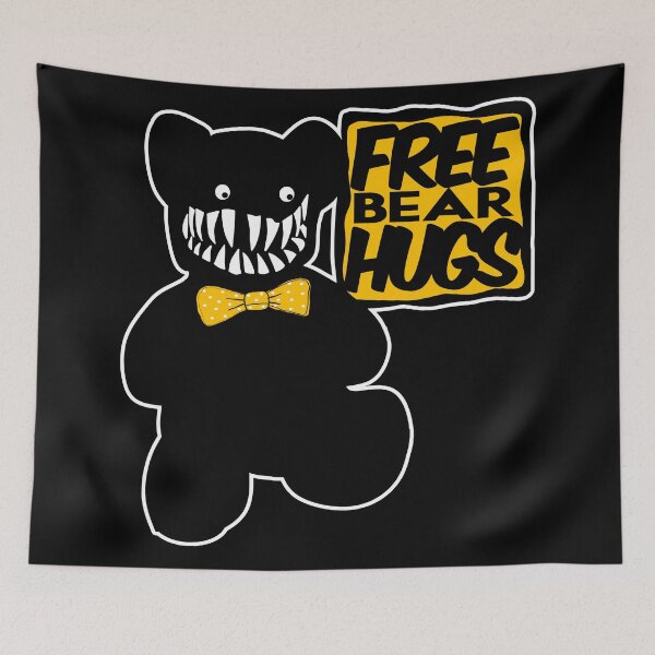Item preview, Free Monster Black Bear Hugs designed and sold by Trace1234.
