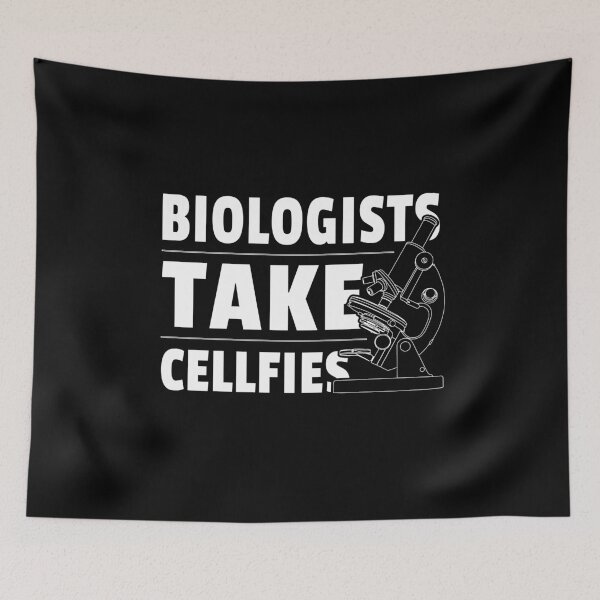 Item preview, Biologists Take cellfies Biology Pun Funny Cute Science Humor designed and sold by sillyquestions.