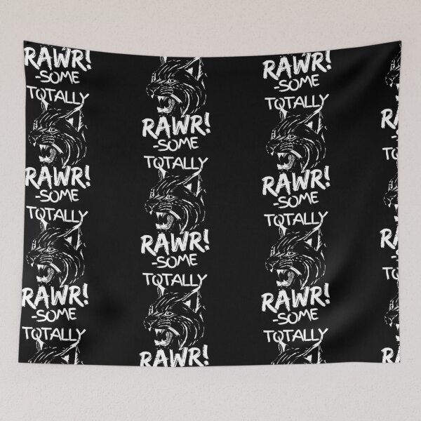 Item preview, Totally Rawrsome Cool Tiger White Design designed and sold by SweetAndSpice.