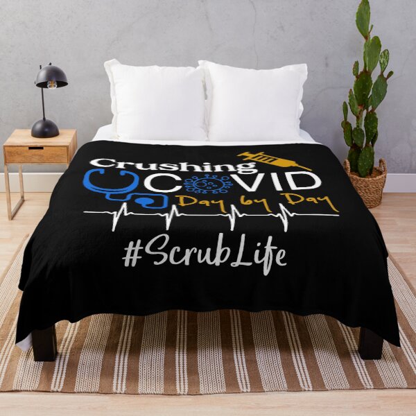 Item preview, Crushing Covd Day By Day Scrub Life 95 Nurse Wear,Medical Worker,Nurse Funny,Nurses Day,Nurses designed and sold by davidcgonzale.