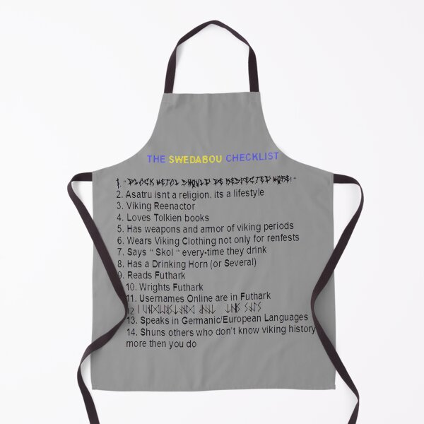 Item preview, Swedabou Checklist designed and sold by jakersvelmax.