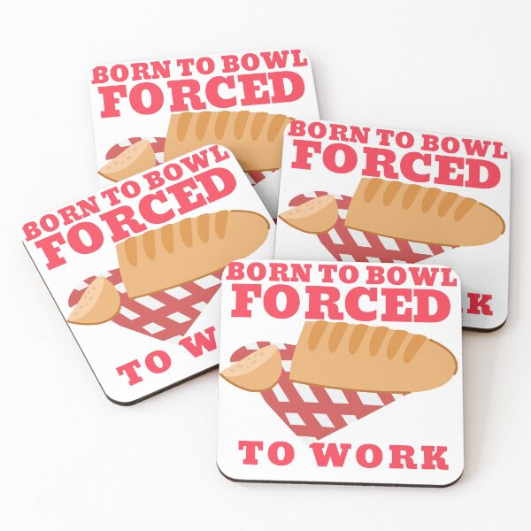 Item preview, BORN TO BAKE FORCED TO WORK designed and sold by 30-Merch.