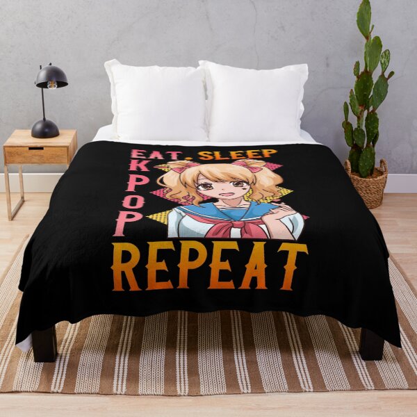 Item preview, Cute Eat Sleep K-Pop Repeat Girl Pun Korean Music designed and sold by perfectpresents.