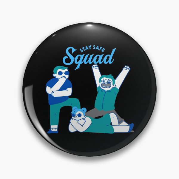 Item preview, Stay Safe Squad designed and sold by Nathalie Aynié.