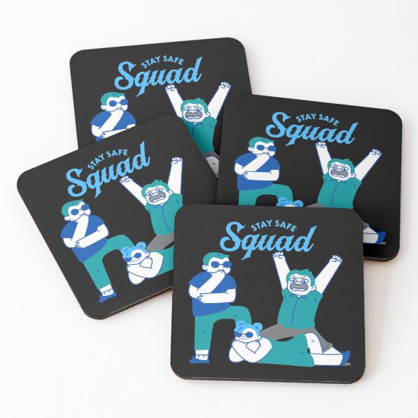 Item preview, Stay Safe Squad designed and sold by Nathalie Aynié.