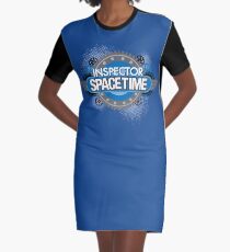 Inspector Spacetime Graphic T-Shirt Dress