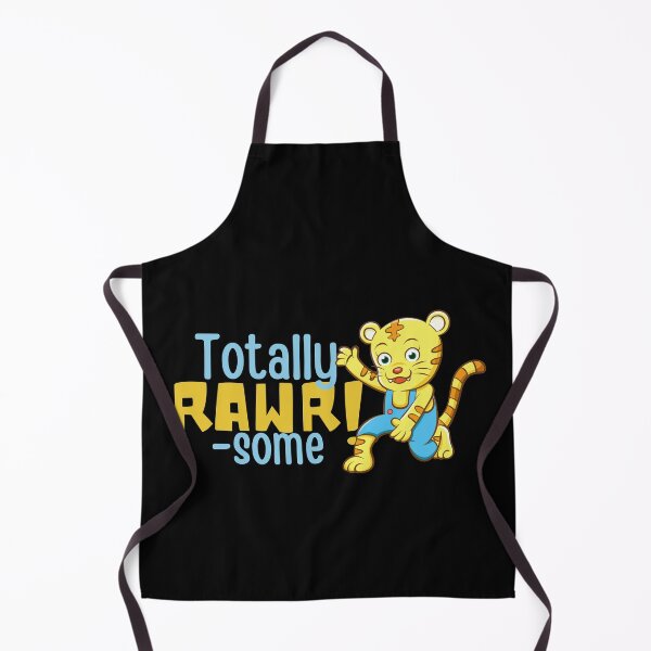 Item preview, Totally Rawrsome Orange and Blue Tiger Design designed and sold by SweetAndSpice.