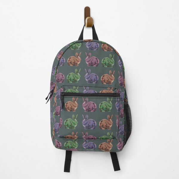 Item preview, Four cute rabbits on grey designed and sold by korasi.