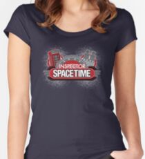 Inspector Spacetime Blorgon Edition Women's Fitted Scoop T-Shirt