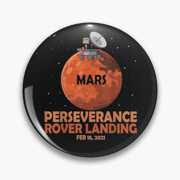 Item preview, Perseverance Rover Landing Mars 2021 T-Shirt designed and sold by Lukifo-Caster.