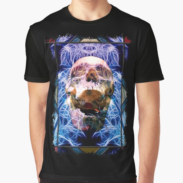 Screaming Skull Graphic T-Shirt