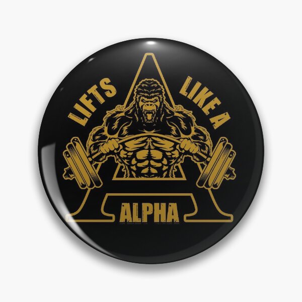 Item preview, Mens Alpha 1906 Gorilla Lifts Like A Alpha designed and sold by suppershirts.