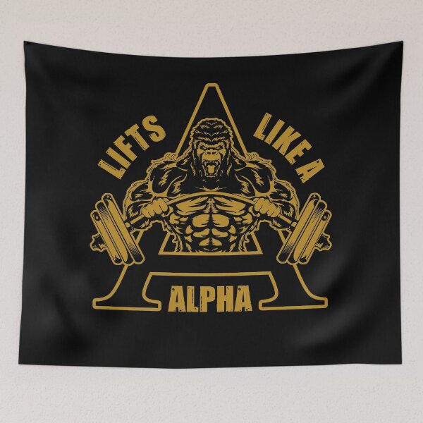Item preview, Mens Alpha 1906 Gorilla Lifts Like A Alpha designed and sold by suppershirts.
