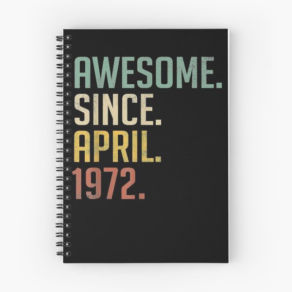 Item preview, Born In April 1972 Birthday Gifts Made In 1972 49 Years Old designed and sold by anniversaryshop.
