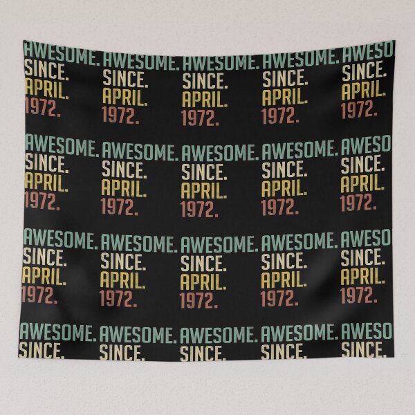 Item preview, Born In April 1972 Birthday Gifts Made In 1972 49 Years Old designed and sold by anniversaryshop.