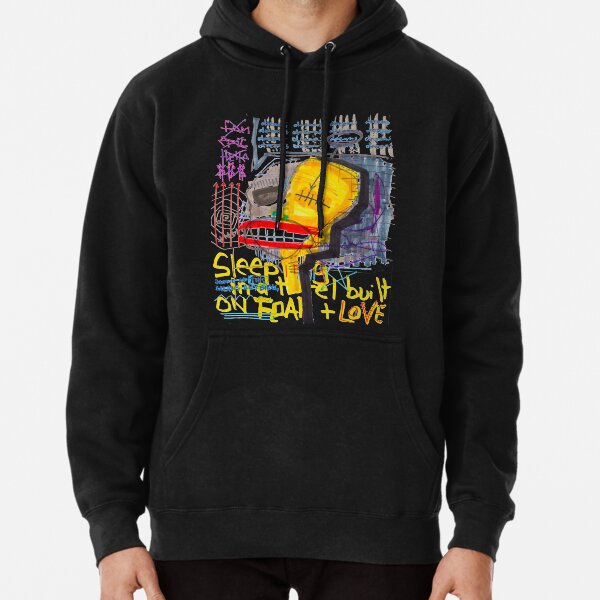 Sleeping in a Hotel Built on Fear & Love Pullover Hoodie