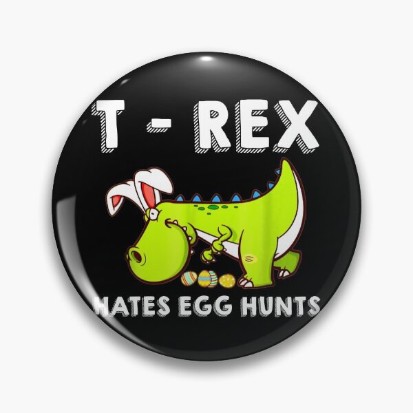 Artikelvorschau, Bunny Dinosaur Easter Day T-Rex Hates Egg Hunts entworfen und verkauft von HungDesigner.