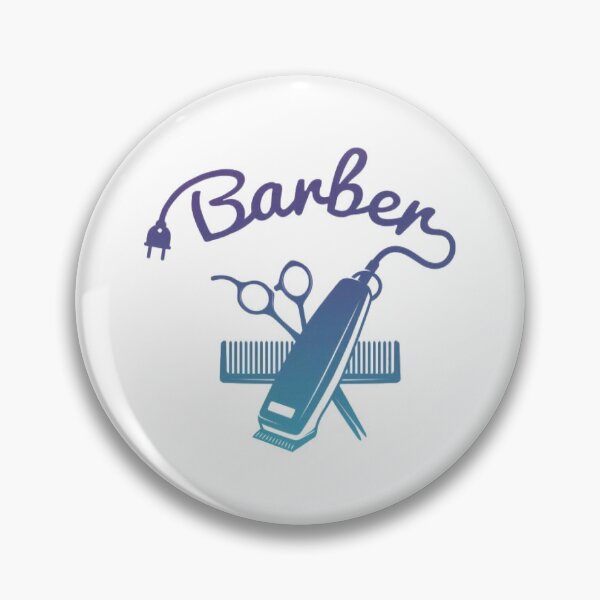 Item preview, Navy Blue Ombré Barber  designed and sold by Dalaura.
