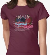 Troy and Abed in the Morning... NIGHTS! Women's Fitted T-Shirt
