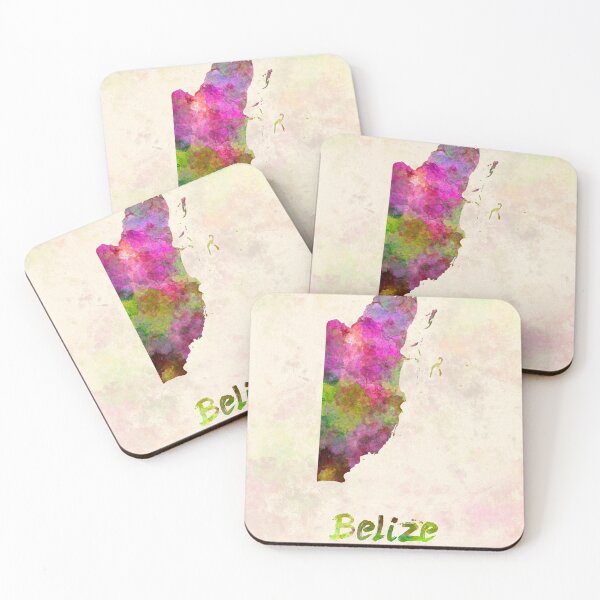 Item preview, Belize in watercolor designed and sold by paulrommer.