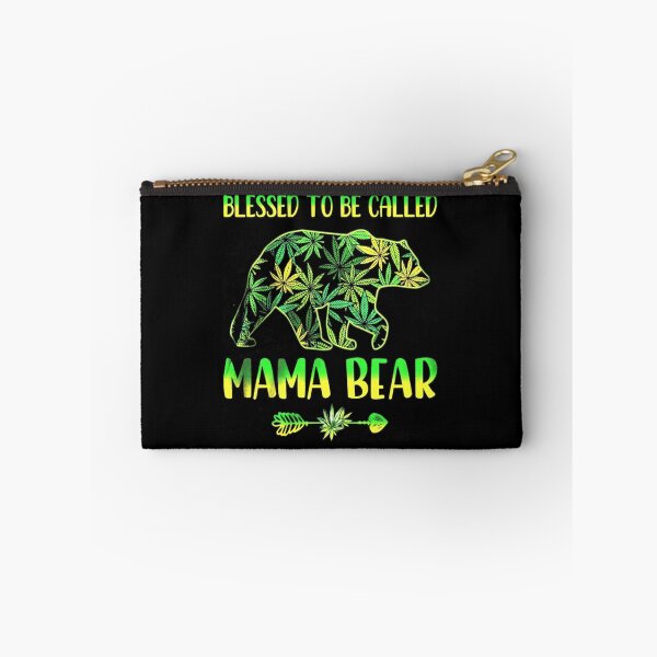 Item preview, Blessed To Be Called Mama Bear mama bear gift, mama bear funny , weed designed and sold by davidcgonzale.