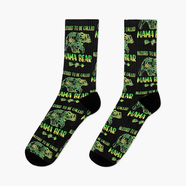 Item preview, Blessed To Be Called Mama Bear mama bear gift, mama bear funny , weed designed and sold by davidcgonzale.