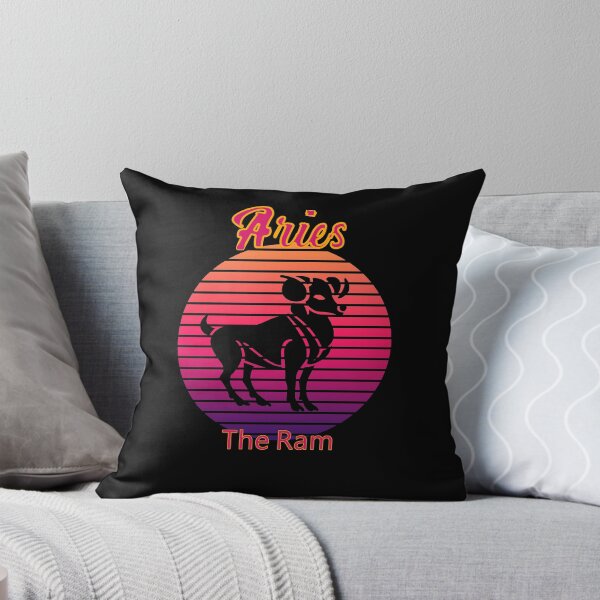 Artikelvorschau, Widder Geschenke Cool Retro Retro Sonnenuntergang Sternzeichen Geburtstag entworfen und verkauft von Art2Me.