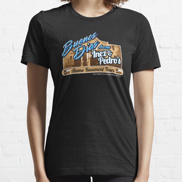 Item preview, Inez & Pedro's Alamo Basement Tours designed and sold by rexraygun.