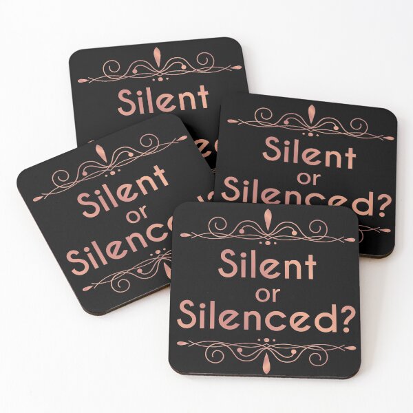 Item preview, Silent or Silenced designed and sold by geminivibe.