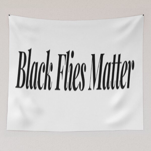 Item preview, Black Flies Matter designed and sold by NancyArtDesigns.