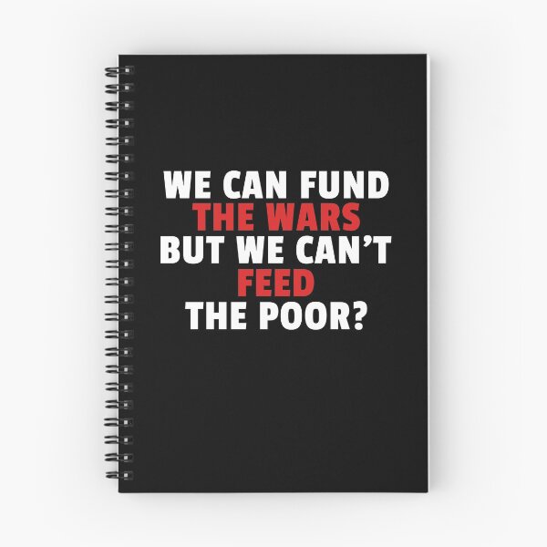 Item preview, Poverty War Political Slogan Leftist Pacifist Anti Capitalism Quote designed and sold by sillyquestions.