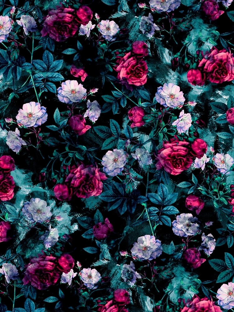 RPE FLORAL ABSTRACT III by rizapeker