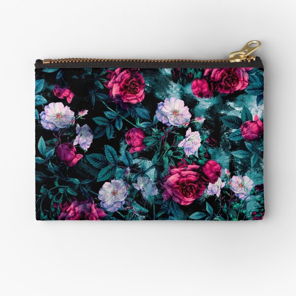 RPE FLORAL ABSTRACT III Zipper Pouch