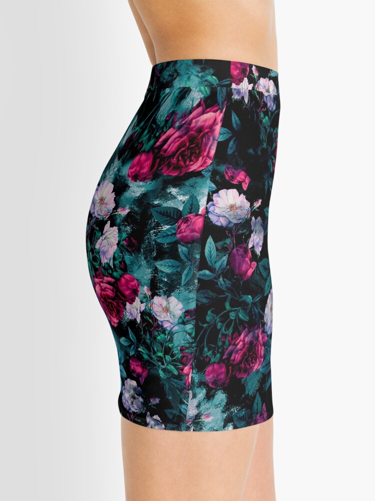 Alternate view of RPE FLORAL ABSTRACT III Mini Skirt